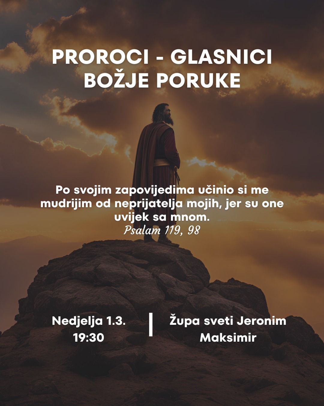 Kateheze za mlade - Proroci - glasnici Božje poruke